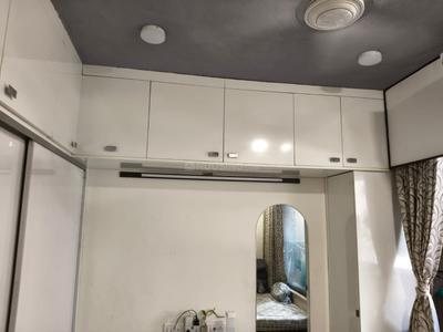 Bedroom Image of 400 Sq.ft 1 BHK Apartment / Flat for rent in Savvy Studioz, Gota Ahmedabad for Rs. 20000