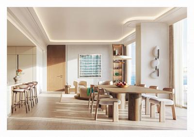 Hall Image of 872 Sq.ft 1 BHK Apartment / Flat for sale in Deira Islands Dubai for Rs. 43873820