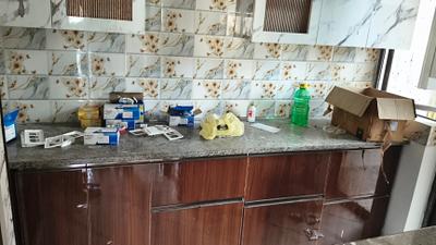 Kitchen Image of 1342 Sq.ft 2.5 BHK Studio for rent in RG Luxury Homes Tower A F And M, Noida Extension Greater Noida for Rs. 23000