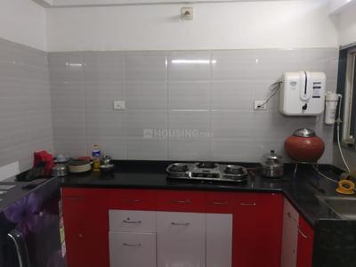 Kitchen Image of 1215 Sq.ft 2 BHK Apartment / Flat for sale in Dharmadev Swaminarayan Park 2, Vishala Ahmedabad for Rs. 6700000