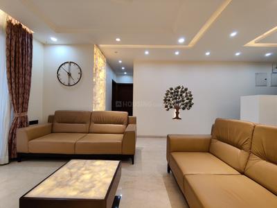 Hall Image of 2270 Sq.ft 4.5 BHK Apartment / Flat for rent in Bhartiya Nikoo Homes Phase 2, Thanisandra Bengaluru for Rs. 150000