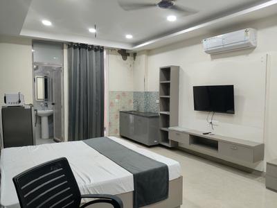 Bedroom Image of 780 Sq.ft 1 RK Builder Floor for rent in Sector 49 Gurgaon for Rs. 25000