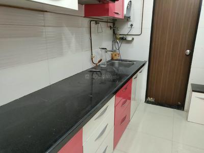 Kitchen Image of 1050 Sq.ft 2 BHK Apartment / Flat for rent in Pharande L Axis, Spine Road Pune for Rs. 30000