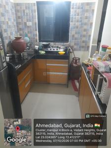 Kitchen Image of 900 Sq.ft 2 BHK Apartment / Flat for sale in Godhavi Ahmedabad for Rs. 2900000