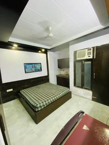 Bedroom Image of 500 Sq.ft 1 RK Builder Floor for rent in Nathupur Village Gurgaon for Rs. 12000