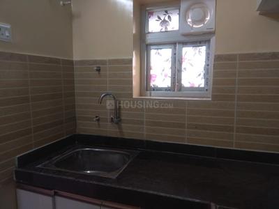 Kitchen Image of 960 Sq.ft 2 BHK Apartment / Flat for sale in Dhakuria Kolkata for Rs. 4000000
