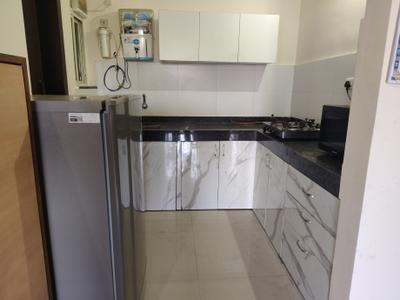Kitchen Image of 650 Sq.ft 1 BHK Apartment / Flat for rent in Mantra Essence, Undri Pune for Rs. 18500