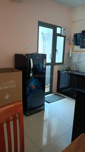 Kitchen Image of 1500 Sq.ft 3 BHK Apartment / Flat for rent in Adani Amogha, Shantigram Ahmedabad for Rs. 50000