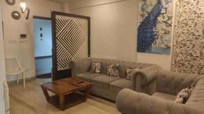 Living Room Image of 2200 Sq.ft 3 BHK Apartment / Flat for rent in Hoysala Landmark, Sanjaynagar Bengaluru for Rs. 65000