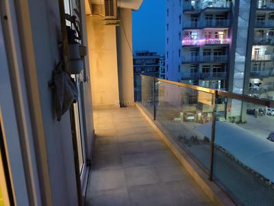 Balcony Image of 1650 Sq.ft 3 BHK Apartment / Flat for rent in Bliss Orra, Gazipur Zirakpur for Rs. 28000