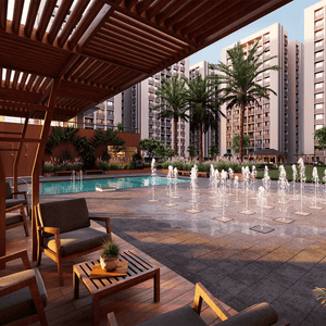 Image of 900 Sq.ft 3 BHK Apartment / Flat for sale in Shaligram Prime, South Bopal, Ahmedabad for Rs. 10000000