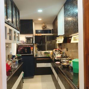 Kitchen Image of 2106 Sq.ft 3 BHK Duplex for sale in Soham The Levelz, Tollygunge Kolkata for Rs. 30000000
