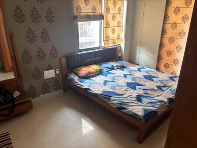 Bedroom Image of 856 Sq.ft 3 BHK Apartment / Flat for rent in Memnagar Ahmedabad for Rs. 36000