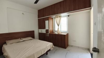 Bedroom Image of 700 Sq.ft 1 BHK Builder Floor for rent in Mahadevapura Bengaluru for Rs. 28500