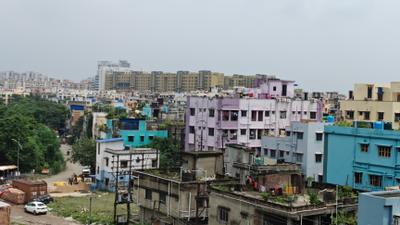 Balcony Image of 803 Sq.ft 2 BHK Apartment / Flat for sale in Keshtopur Kolkata for Rs. 2900000