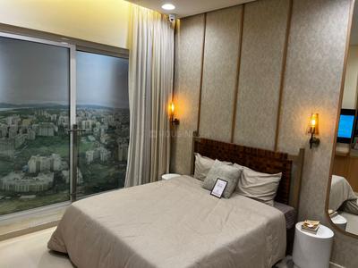 Bedroom Image of 1020 Sq.ft 2 BHK Apartment / Flat for sale in Kanakia Beverly Heights, Bhayandar East Mira Bhayandar for Rs. 12500000
