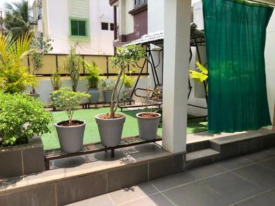 Balcony Image of 1400 Sq.ft 3 BHK Independent House for rent in Manjalpur Vadodara for Rs. 50000