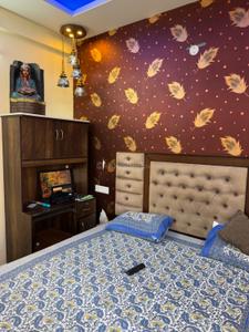 Bedroom Image of 1260 Sq.ft 3 BHK Builder Floor for sale in Jagtar Singh Bhatti Lake View Complex, Dhakoli Zirakpur for Rs. 7500000