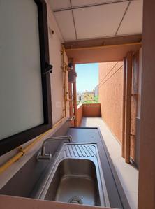 Kitchen Image of 1890 Sq.ft 3 BHK Apartment / Flat for sale in Tragad Ahmedabad for Rs. 9900000