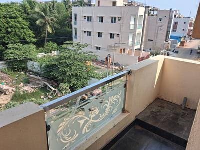 Balcony Image of 500 Sq.ft 1 RK Independent House for rent in Sholinganallur Chennai for Rs. 25000