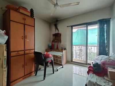 Bedroom Image of 850 Sq.ft 2 BHK Apartment / Flat for rent in Mangala Mayurs Nature Glory Phase 3, Kalwa Thane for Rs. 35000