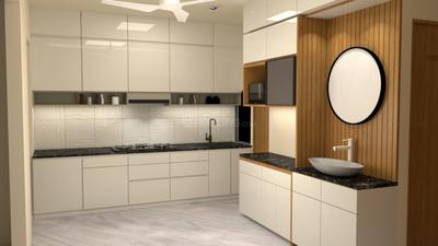Kitchen Image of 1818 Sq.ft 3 BHK Apartment / Flat for sale in Shiv Sadhna Skywalk Manglaam, Chandkheda Ahmedabad for Rs. 7900000