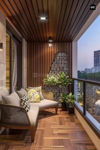 Balcony Image of 1517 Sq.ft 3 BHK Apartment / Flat for sale in Godrej Tower 5 Green Terraces Godrej City, Panvel Navi Mumbai for Rs. 21000000