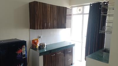 Kitchen Image of 411 Sq.ft 1 BHK Apartment / Flat for rent in Adani Aangan, Sector 89A Gurgaon for Rs. 20000