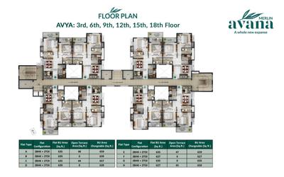 Image of 639 Sq.ft 2 BHK Apartment / Flat for sale in Avana Phase 1, Tollygunge, Kolkata for Rs. 7200000