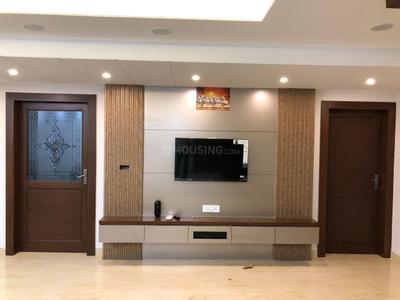 Hall Image of 1400 Sq.ft 3 BHK Apartment / Flat for rent in Chordias The Crown, Durgapura Jaipur for Rs. 90000
