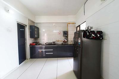 Kitchen Image of 1665 Sq.ft 3 BHK Apartment / Flat for sale in Dwarkesh Nilkanth Avenue, Odhav Ahmedabad for Rs. 6000000