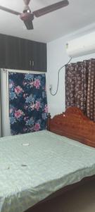 Bedroom Image of 1000 Sq.ft 1 BHK Apartment / Flat for rent in Navalur Chennai for Rs. 32000