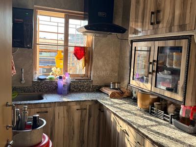 Kitchen Image of 1270 Sq.ft 3 BHK Apartment / Flat for sale in Dhakuria Kolkata for Rs. 7800000