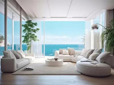 Hall Image of 4050 Sq.ft 5 BHK Apartment / Flat for sale in Rustomjee Ocean Vista, Andheri West Mumbai for Rs. 255000000