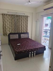 Bedroom Image of 1100 Sq.ft 2 BHK Apartment / Flat for rent in Kameshwar Annex, Motera Ahmedabad for Rs. 25000