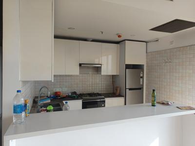 Kitchen Image of 1250 Sq.ft 2 BHK Apartment / Flat for rent in Supertech Supernova, Sector 94 Noida for Rs. 55000