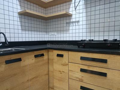 Kitchen Image of 660 Sq.ft 1 BHK Apartment / Flat for rent in Brookefield Bengaluru for Rs. 25000