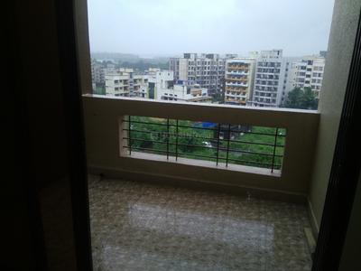 Balcony Image of 880 Sq.ft 2 BHK Apartment / Flat for sale in Mahesh Shree Gandeva Tower, Titwala Thane for Rs. 3600000