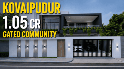 Image of 1600 Sq.ft 3 BHK Independent House for sale in Kuniyamuthur, Coimbatore for Rs. 9500000