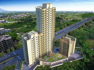 Image of 850 Sq.ft 2 BHK Apartment / Flat for sale in Virat Groups Virat Green Avenue, Shilphata, Thane for Rs. 7200000