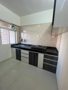 Kitchen Image of 940 Sq.ft 1.5 BHK Apartment / Flat for rent in Pride World City, Lohegaon Pune for Rs. 20000