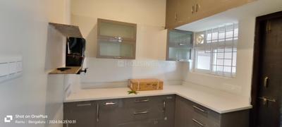 Kitchen Image of 700 Sq.ft 1 BHK Builder Floor for rent in Kalyan Nagar Bengaluru for Rs. 30000