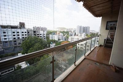 Balcony Image of 1180 Sq.ft 3 BHK Apartment / Flat for sale in Mainland Valencia, Wagholi Pune for Rs. 8800000
