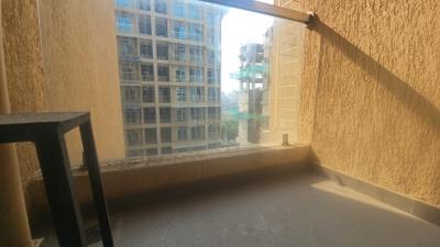 Balcony Image of 610 Sq.ft 2 BHK Apartment / Flat for rent in Bhaveshwar Aqua, Kalamboli Navi Mumbai for Rs. 25000