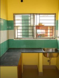 Kitchen Image of 1200 Sq.ft 3 BHK Apartment / Flat for rent in Barrackpore Kolkata for Rs. 14000