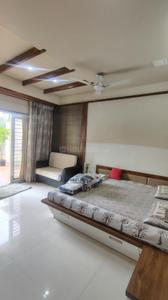 Bedroom Image of 1500 Sq.ft 3 BHK Apartment / Flat for rent in Rane Nagar Nashik for Rs. 36000