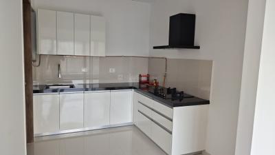 Kitchen Image of 950 Sq.ft 2 BHK Apartment / Flat for rent in Gagan Klara, Balewadi Pune for Rs. 38000