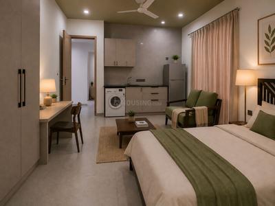 Bedroom Image of 1000 Sq.ft 1 RK Apartment / Flat for rent in Indira Nagar Bengaluru for Rs. 42000
