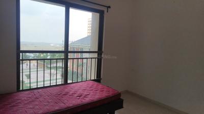 Bedroom Image of 1000 Sq.ft 2 BHK Apartment / Flat for rent in Manhattan, Charholi Budruk Pune for Rs. 25000