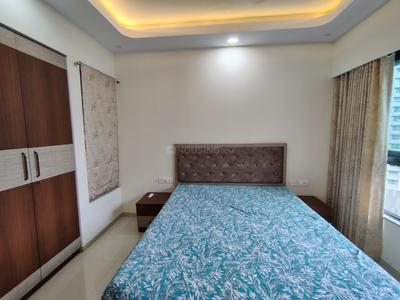 Bedroom Image of 1250 Sq.ft 2 BHK Apartment / Flat for rent in Kalpataru Immensa, Thane West Thane for Rs. 50000